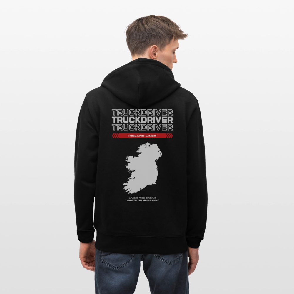 IRELAND Liner - Zipped Hoodie - black