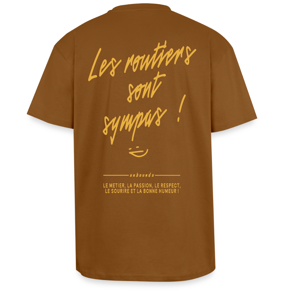 LES ROUTIERS SONT SYMPAS - T-shirt - toffee