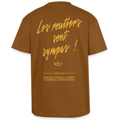 LES ROUTIERS SONT SYMPAS - T-shirt - toffee