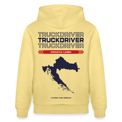 CROATIA Liner - Hoodie (more colors) - viva yellow 