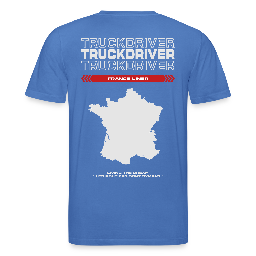 FRANCE Liner - T-shirt - mindful blue