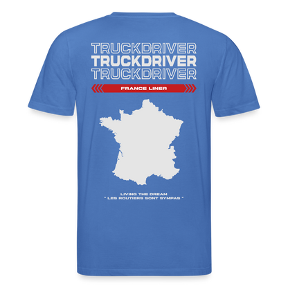 FRANCE Liner - T-shirt - mindful blue