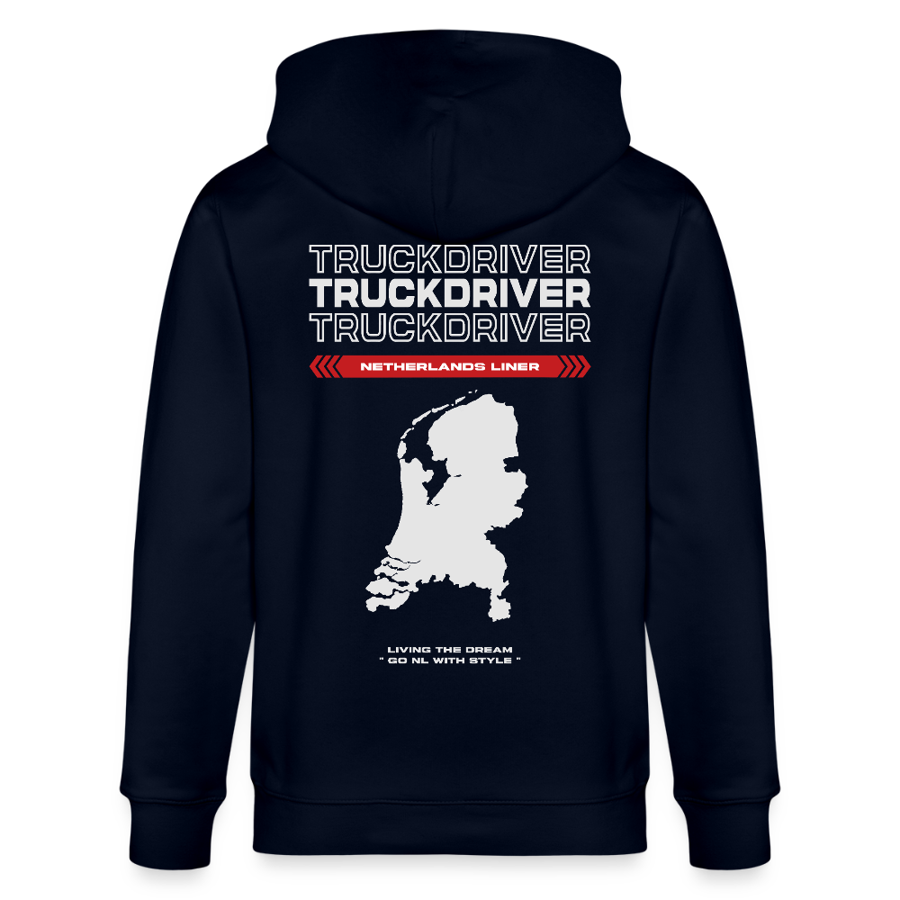 NETHERLANDS Liner - Zipped Hoodie - navy