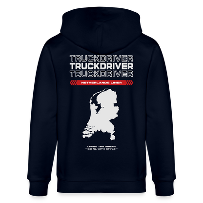 NETHERLANDS Liner - Zipped Hoodie - navy