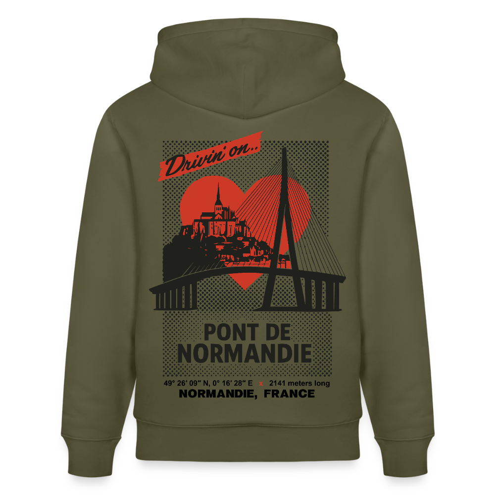 PONT DE NORMANDIE - Hoodie - khaki green