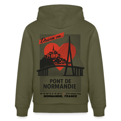 PONT DE NORMANDIE - Hoodie - khaki green