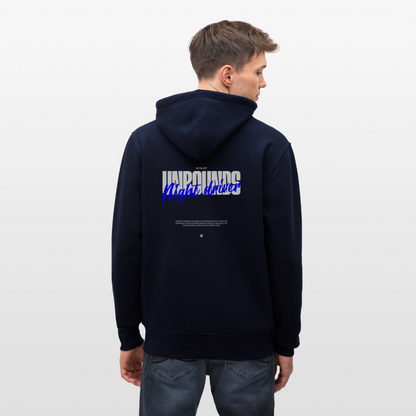 NIGHT DRIVER - Zipped Hoodie - navy
