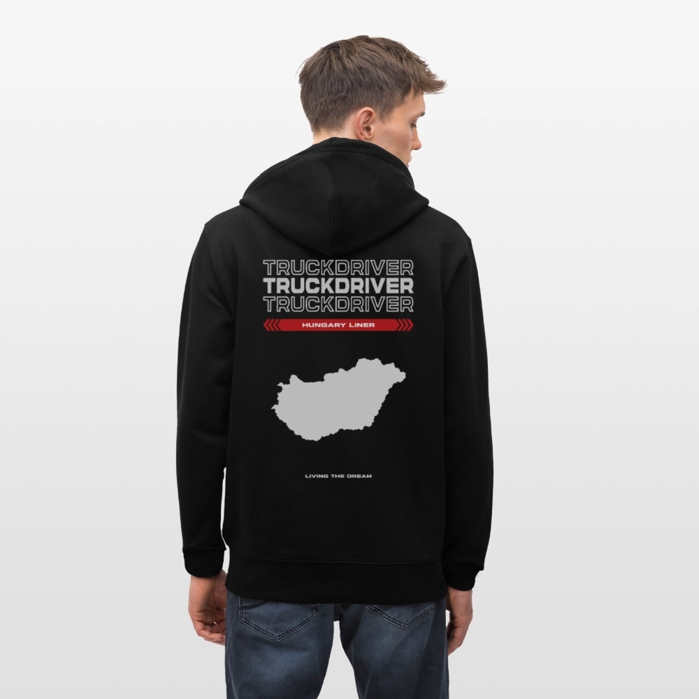 HUNGARY Liner - Zipped Hoodie - black