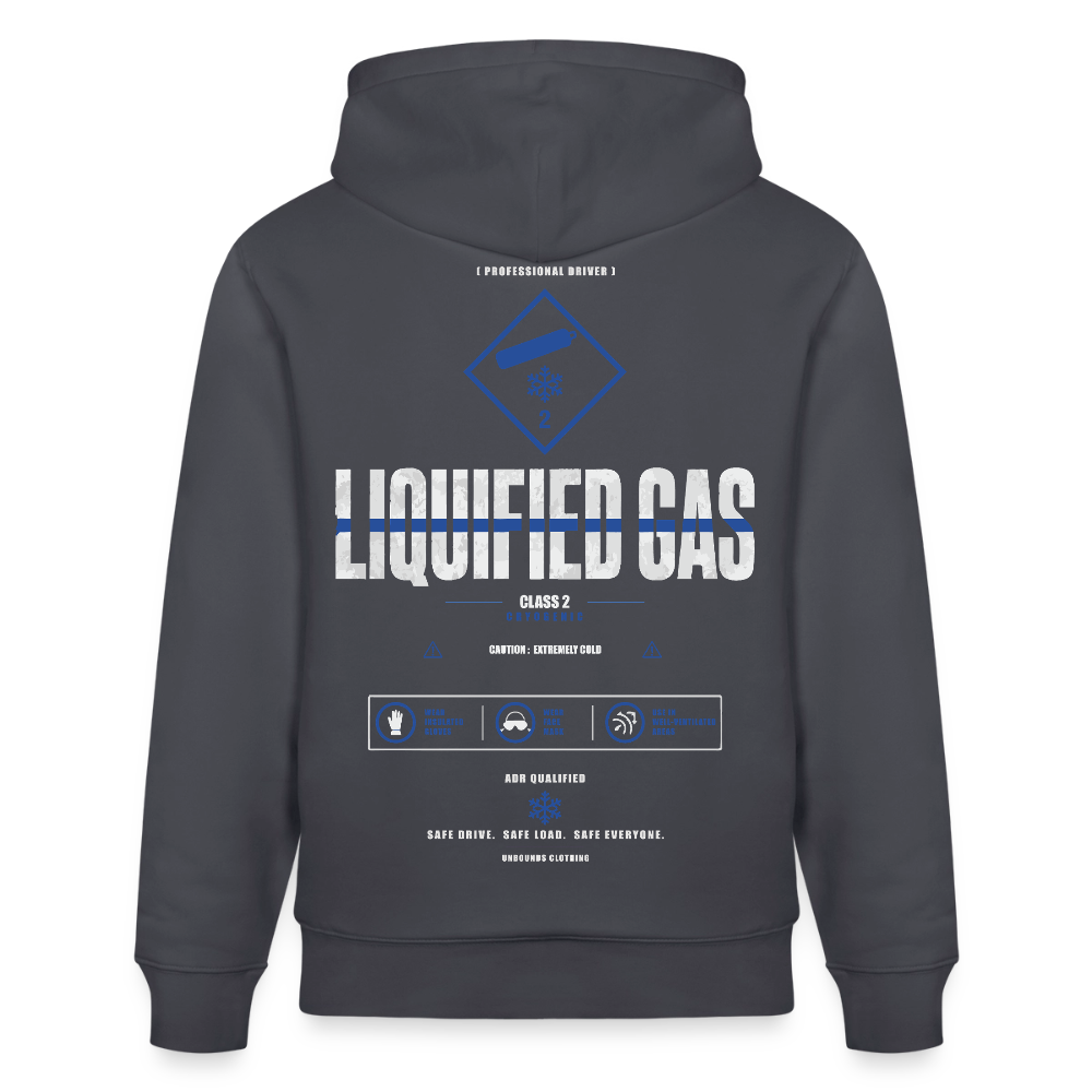 LIQUIFIED GAS ADR V1 - Hoodie - indigo blue