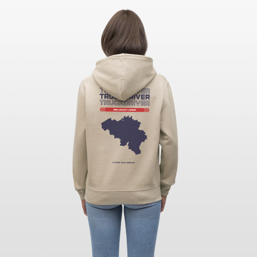 BELGIUM Liner - Hoodie (more colors) - beige