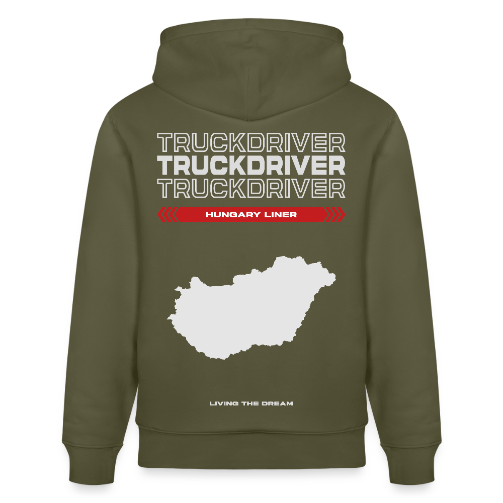 HUNGARY Liner - Hoodie - khaki green