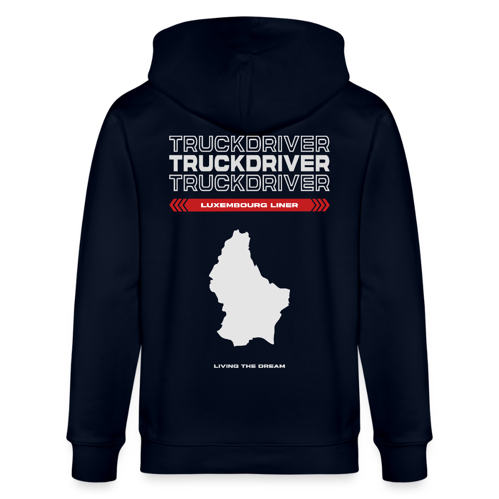 LUXEMBOURG Liner - Zipped Hoodie - navy