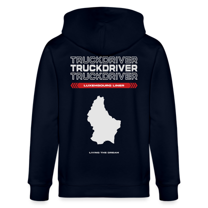 LUXEMBOURG Liner - Zipped Hoodie - navy