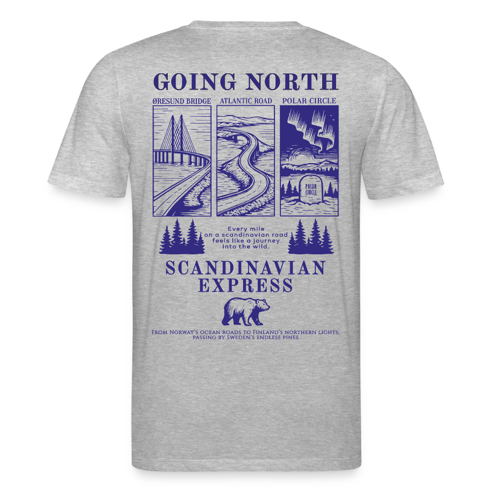 GOING NORTH Liner - T-shirt - heather grey