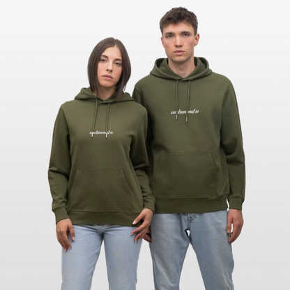 BEYOND MONT BLANC - Hoodie - khaki green