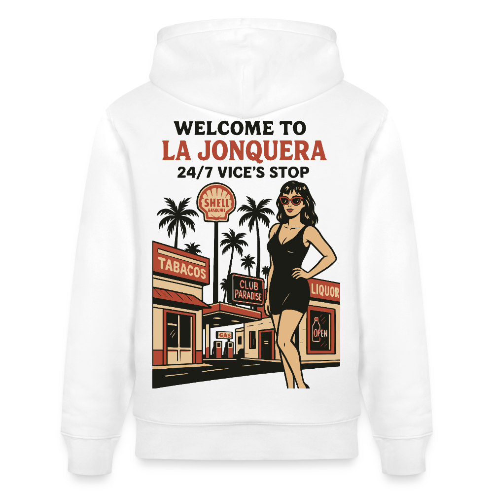 LA JONQUERA - Hoodie (more colors) - white