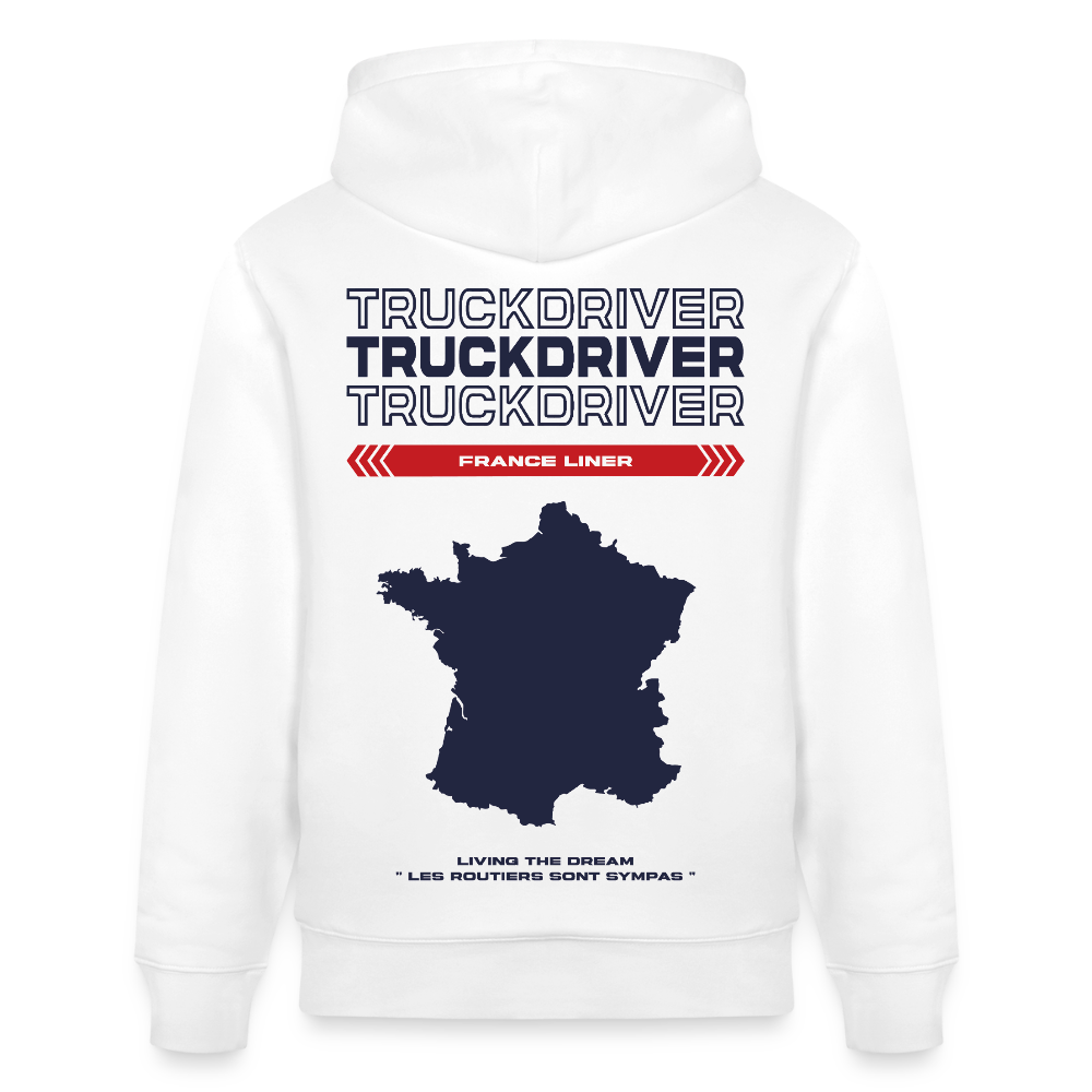 FRANCE Liner - Hoodie (more colors) - white