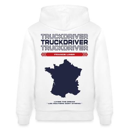 FRANCE Liner - Hoodie (more colors) - white