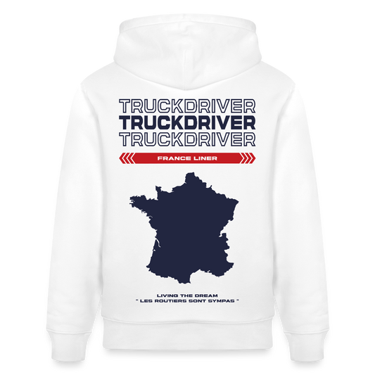 FRANCE Liner - Hoodie (more colors) - white