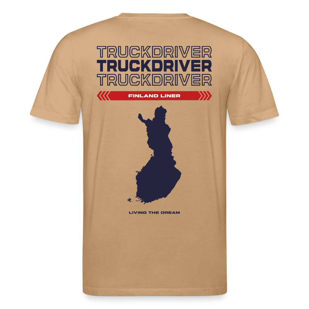 FINLAND Liner - T-shirt (more colors) - caramel 