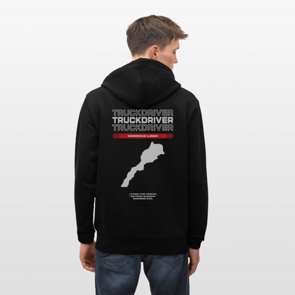 MORROCO Liner - Zipped Hoodie - black