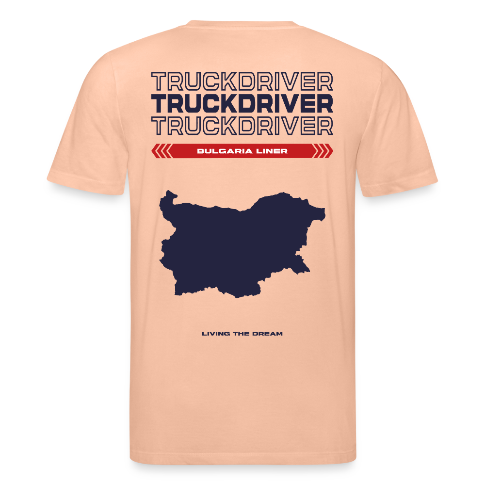 BULGARIA Liner - T-shirt (more colors) - peach