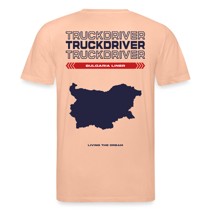 BULGARIA Liner - T-shirt (more colors) - peach