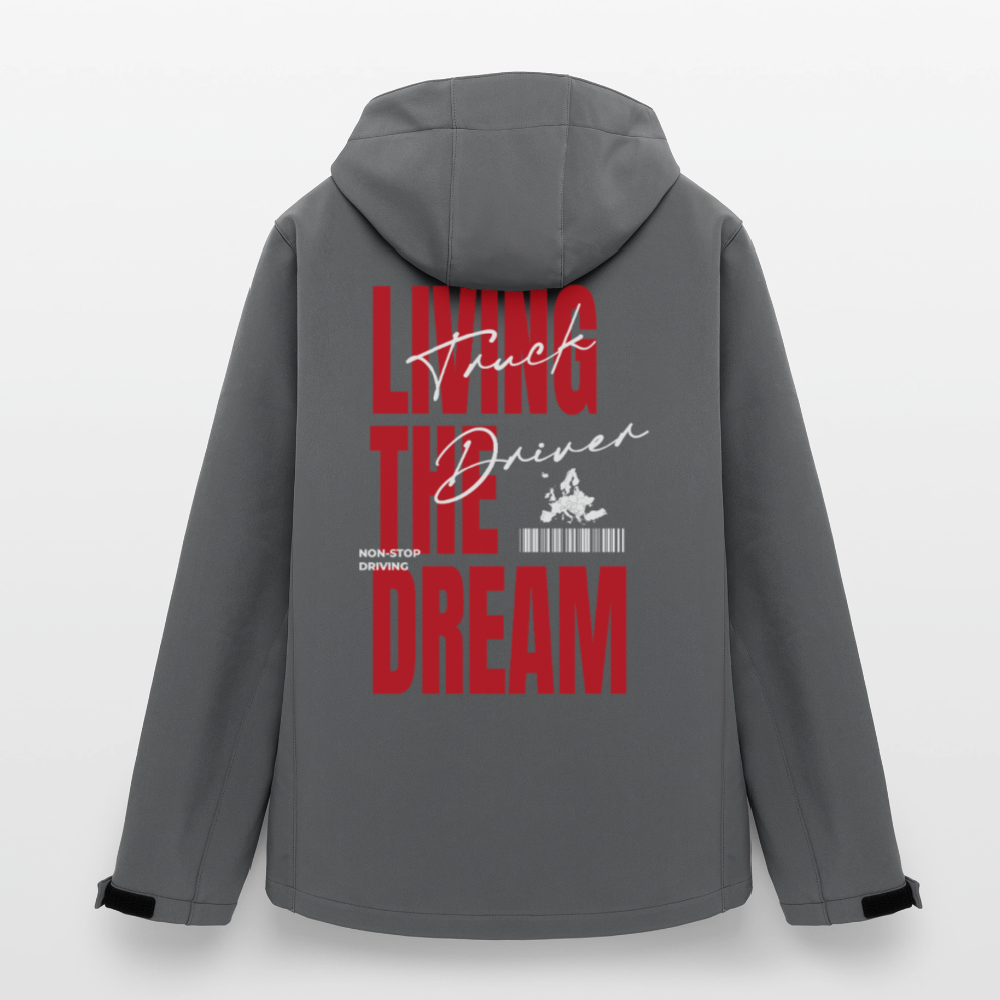 LIVING THE DREAM - Softshell vest - anthracite