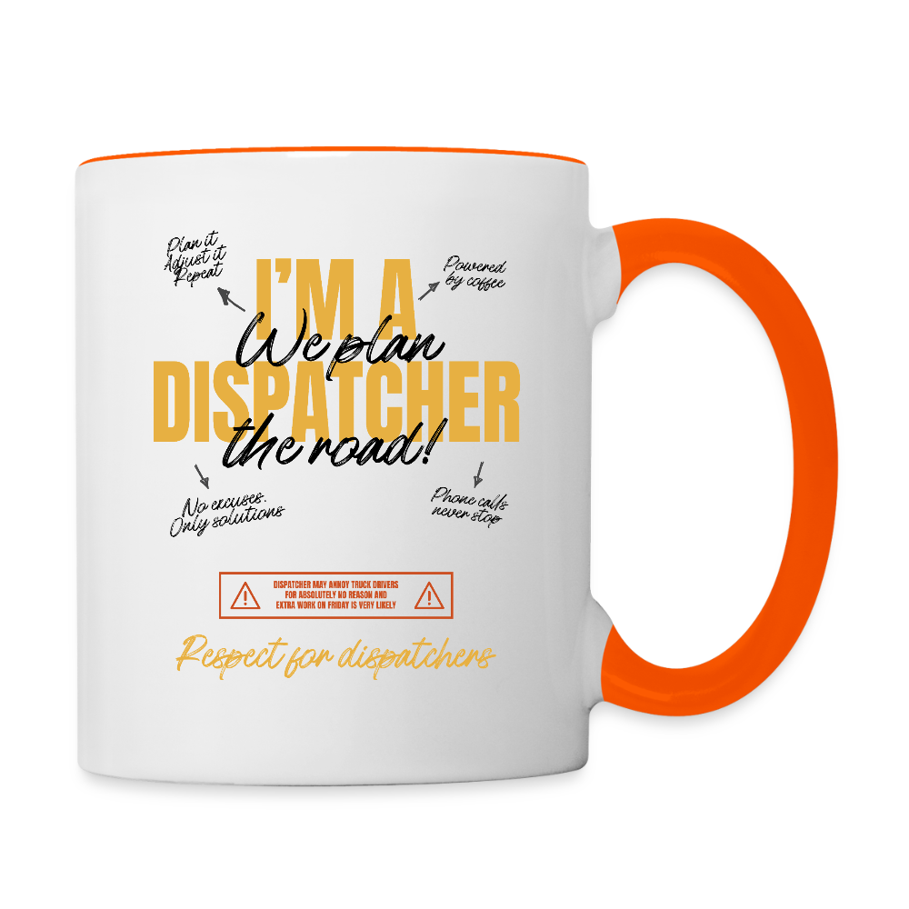 RESPECT DISPATCHER - white/orange