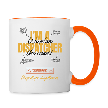 RESPECT DISPATCHER - white/orange