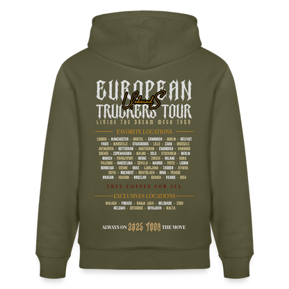 TRUCKER ON TOUR - Hoodie - khaki green