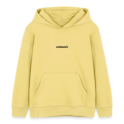 BORN TO DRIVE (DAD) - Kids Hoodie - viva yellow 