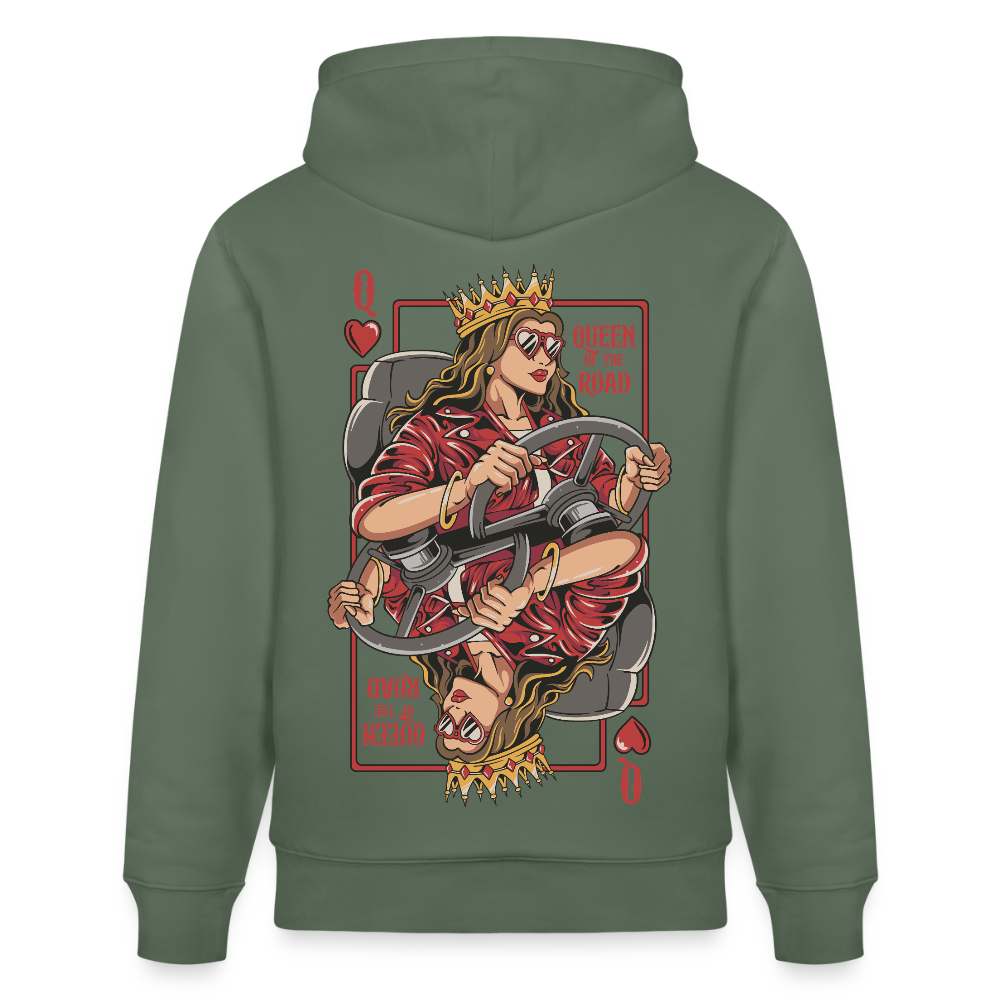 QUEEN OF THE ROAD - Hoodie - cypress green