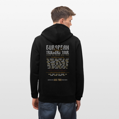 TRUCKER ON TOUR - Zipped Hoodie - black