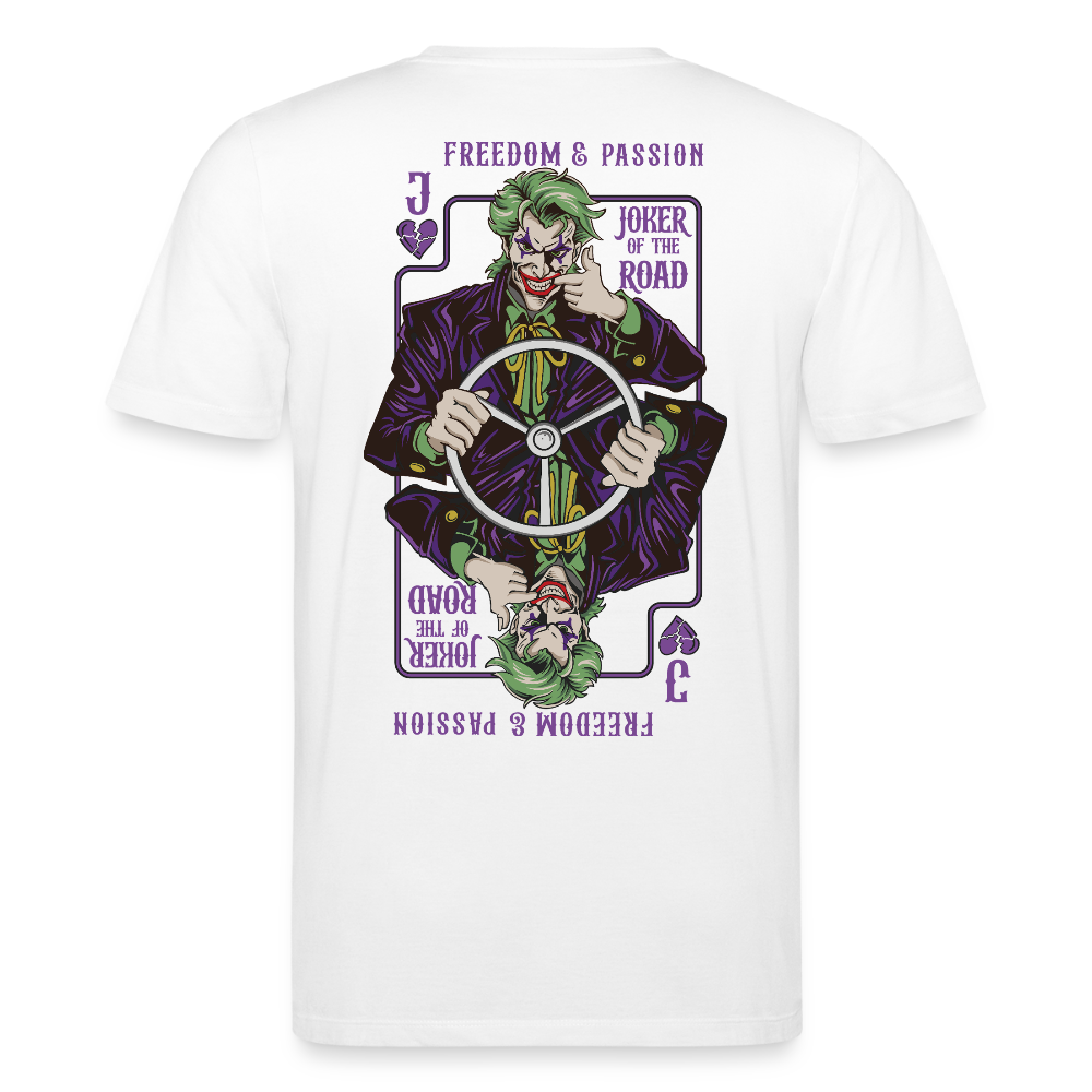JOKER OF THE ROAD - T-Shirt - white