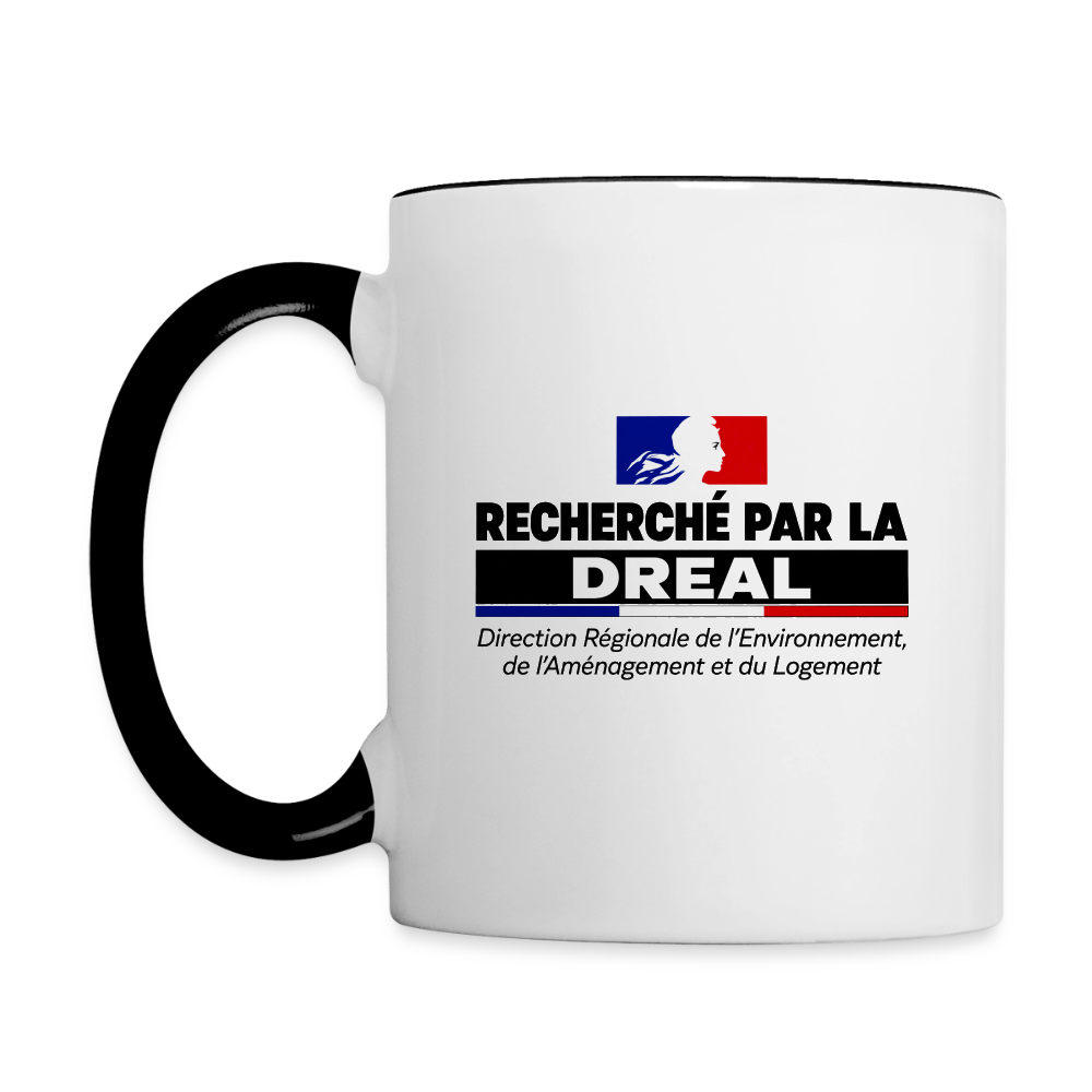 WANTED BY DREAL (FRANCE) - Coffee Mug - white/black