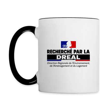 WANTED BY DREAL (FRANCE) - Coffee Mug - white/black