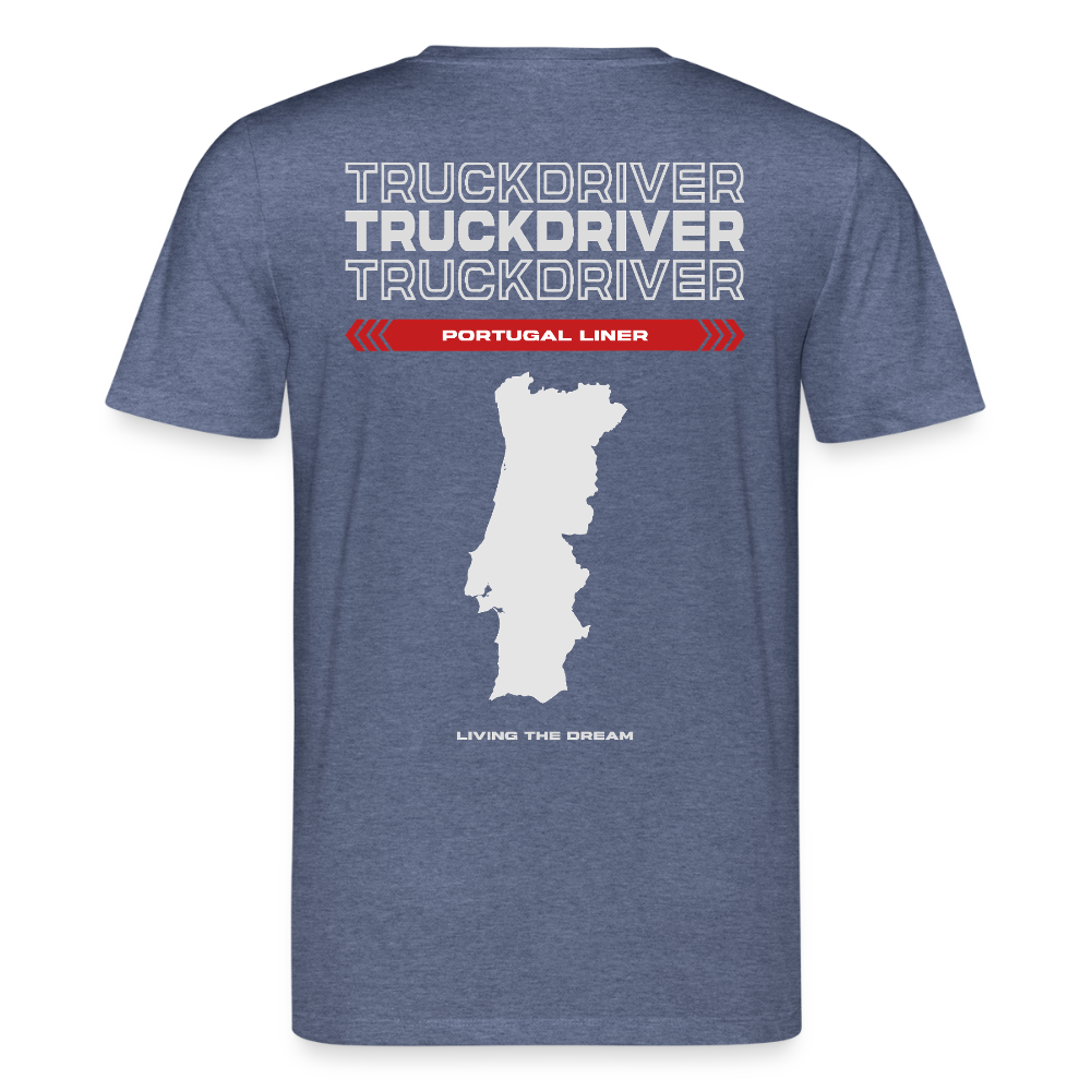 PORTUGAL Liner - T-shirt - dark heather blue