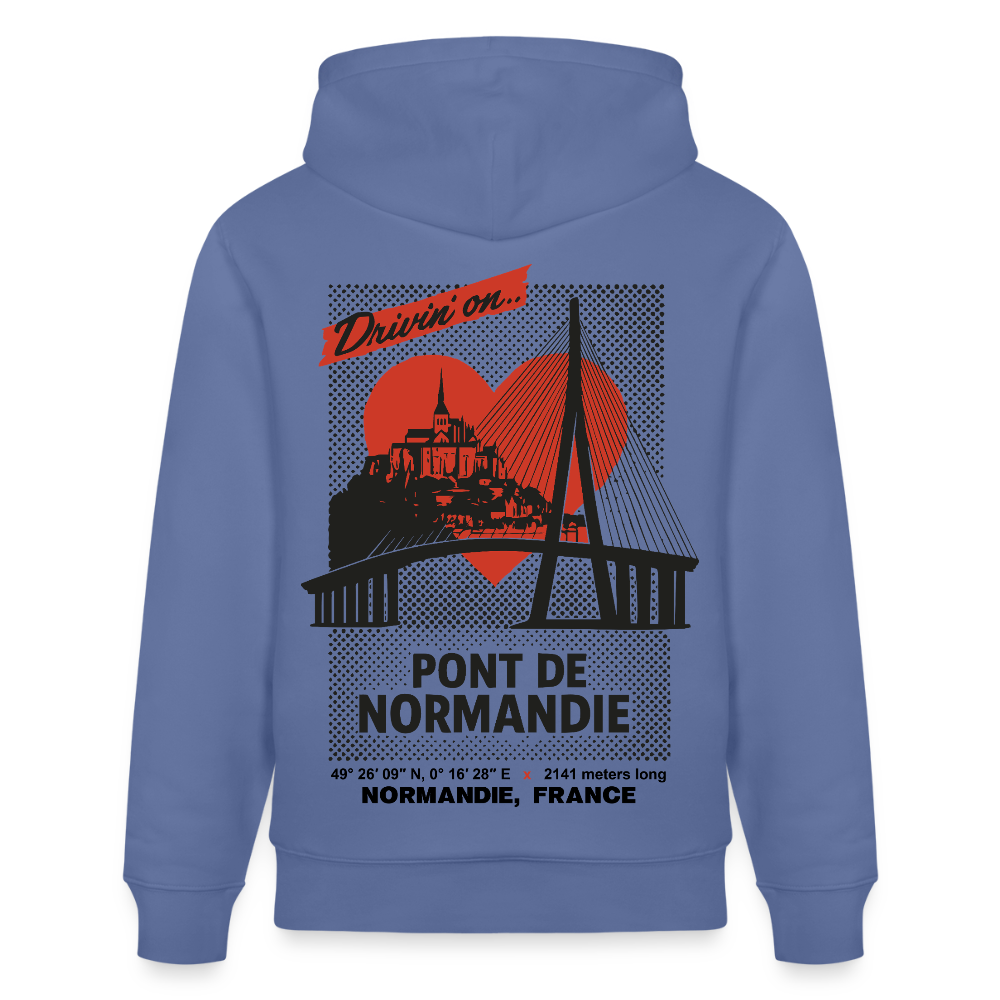 PONT DE NORMANDIE - Hoodie - bright blue