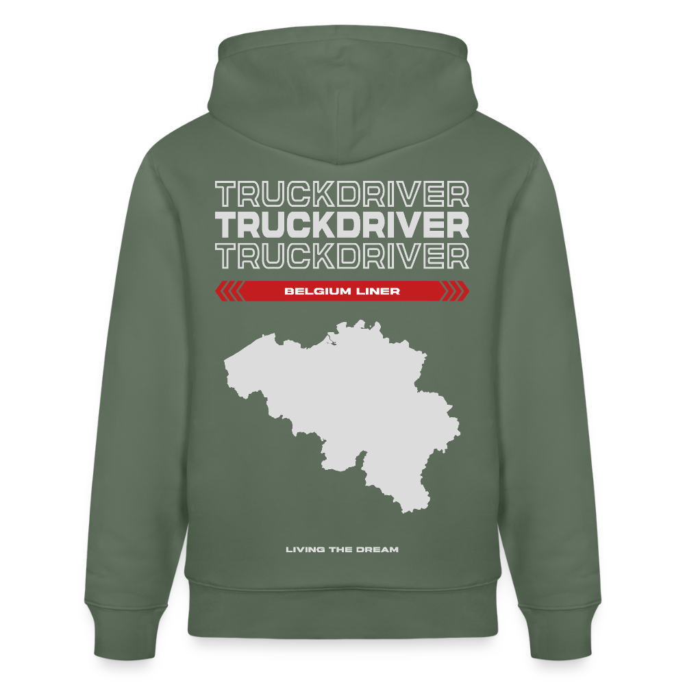 BELGIUM Liner - Hoodie - cypress green