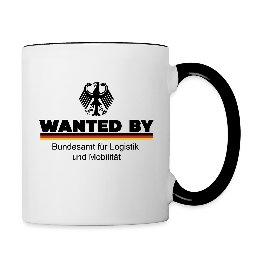 WANTED BY BALM (BAG) - Coffee Mug - white/black