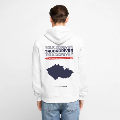 CZECH REPUBLIC Liner - Zipped Hoodie (White) - white