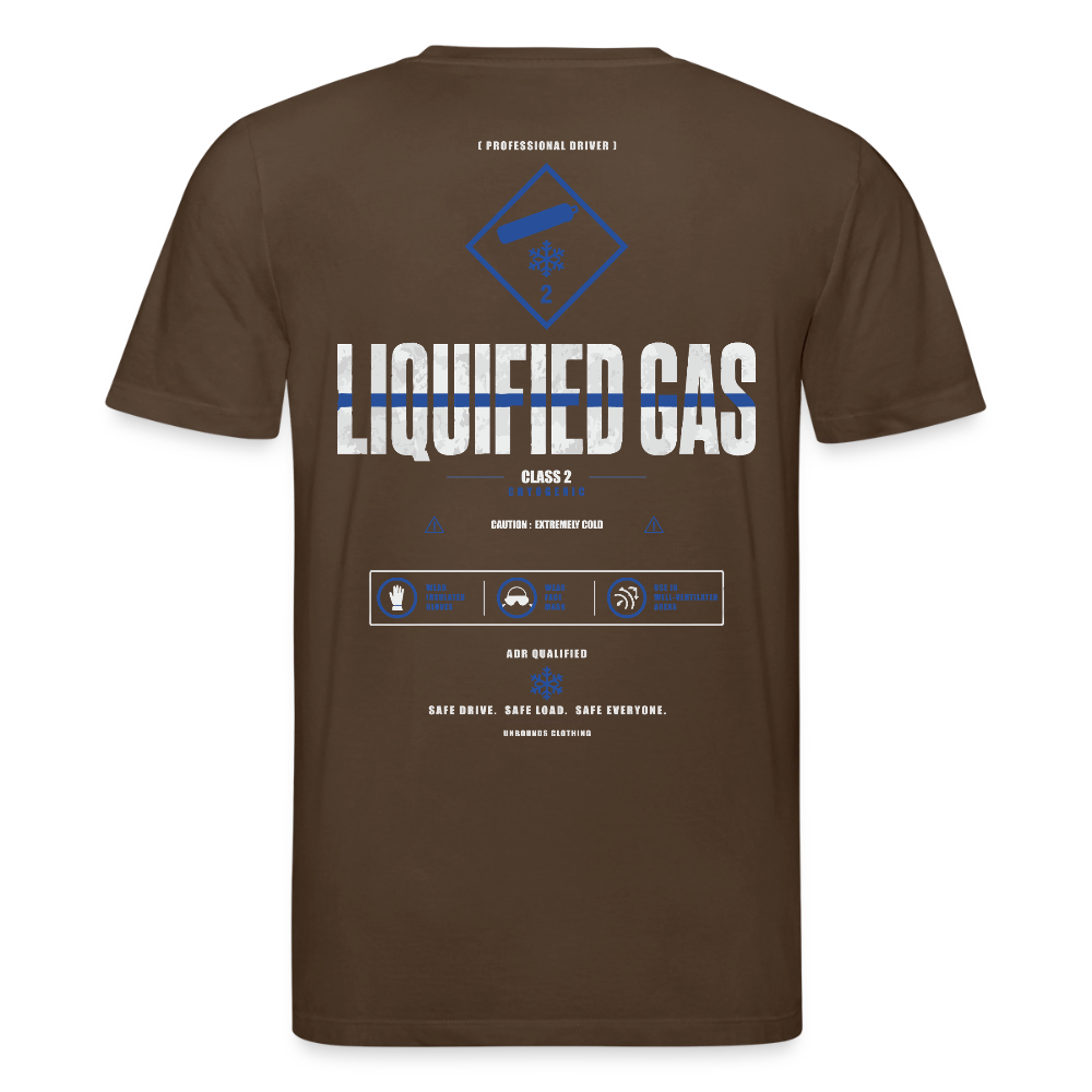 LIQUIFIED GAS ADR V1 - T-shirt - mocha