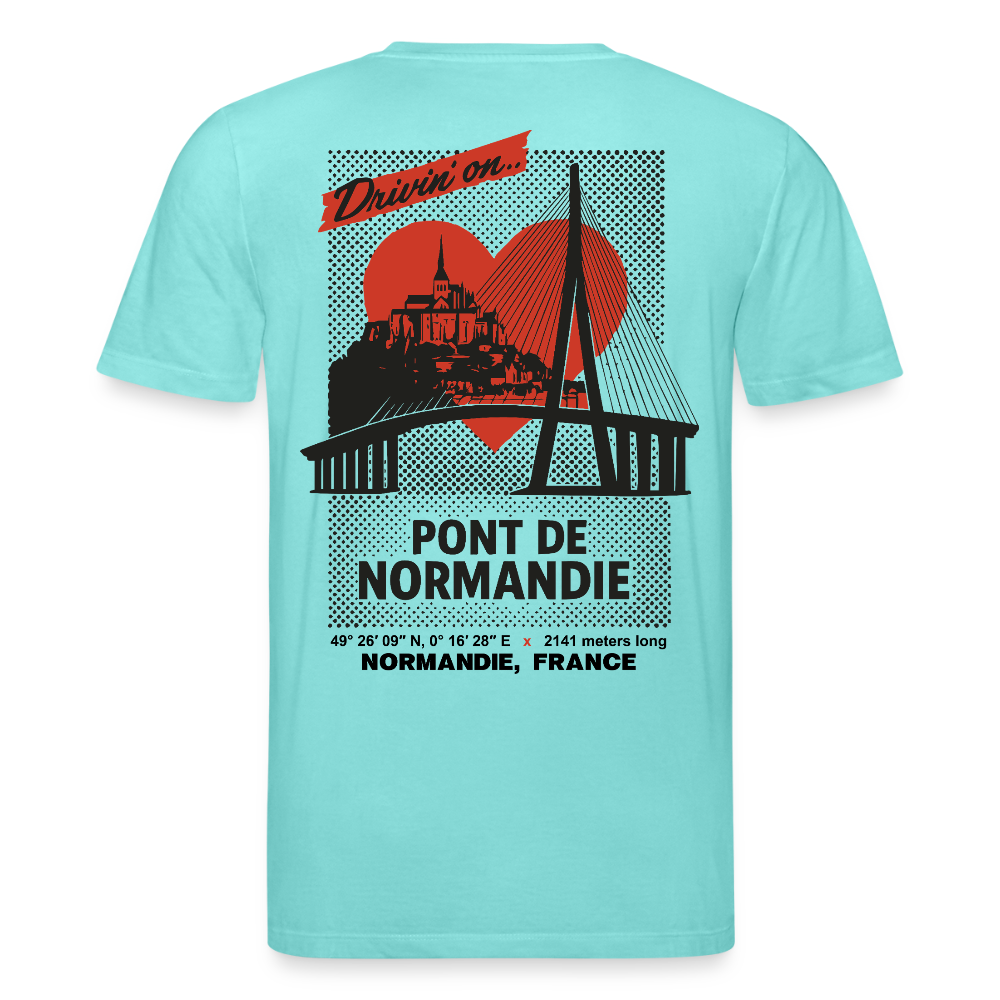 PONT DE NORMANDIE - T-shirt - pool blue