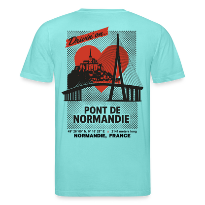 PONT DE NORMANDIE - T-shirt - pool blue