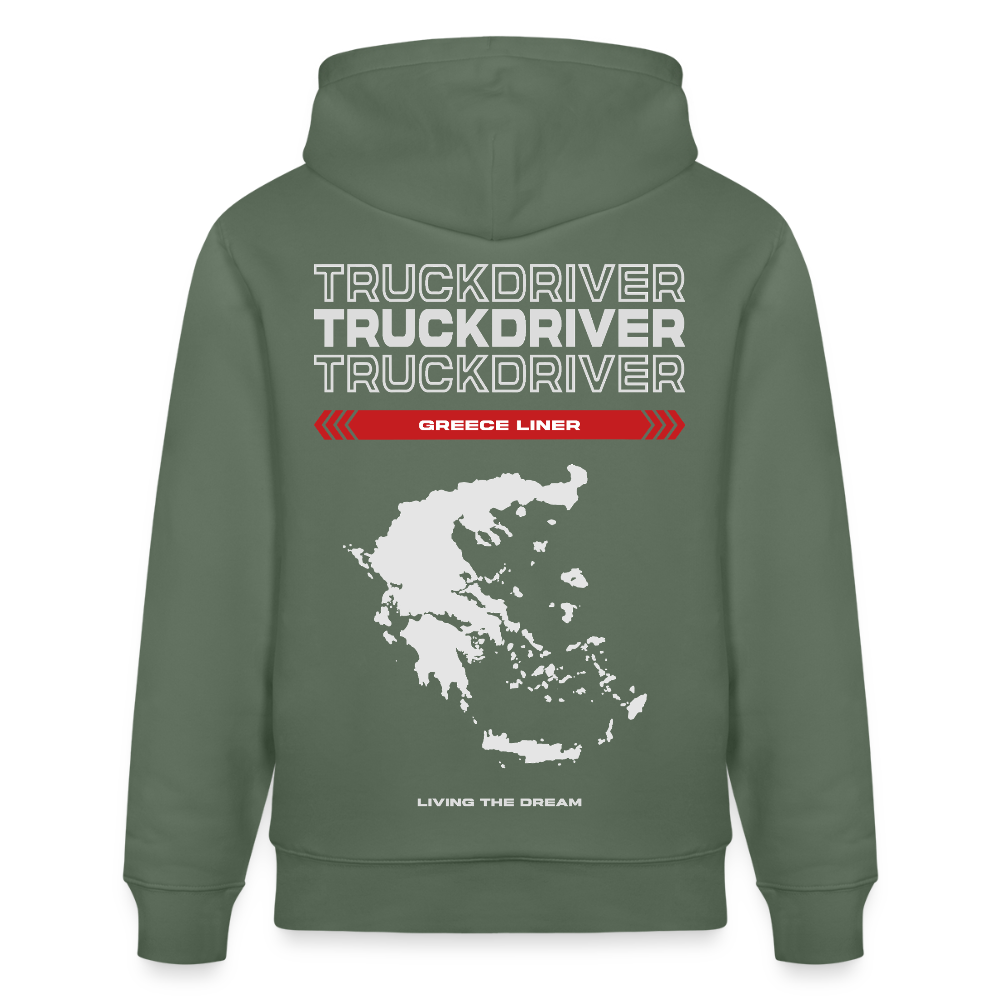 GREECE Liner - Hoodie - cypress green
