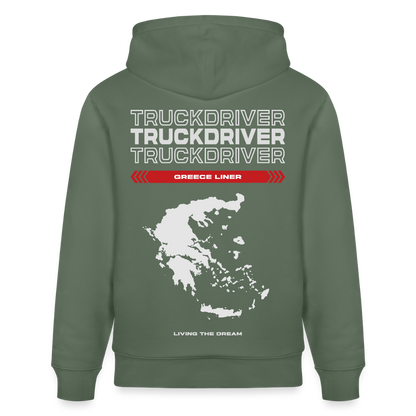 GREECE Liner - Hoodie - cypress green