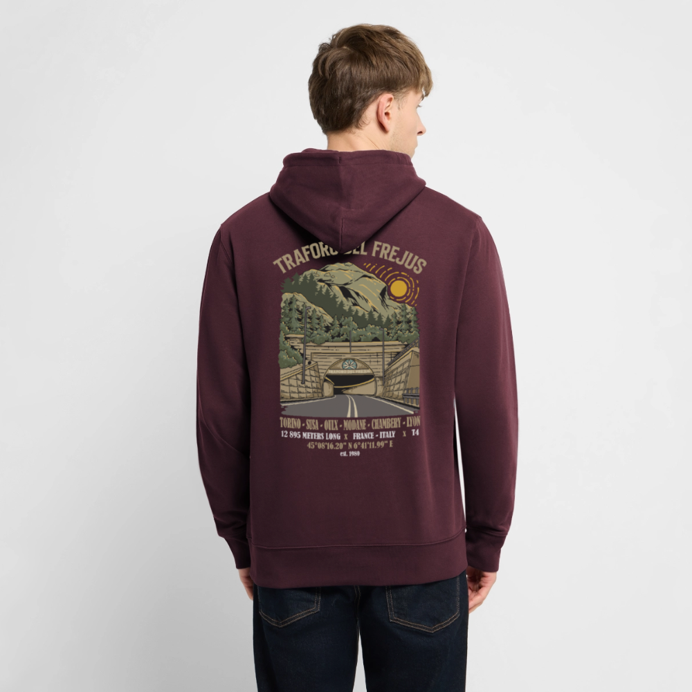BEYOND FREJUS - Hoodie - maroon