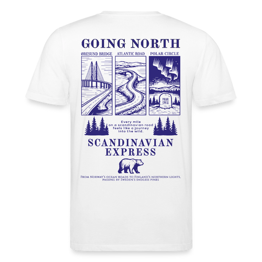 GOING NORTH Liner - T-shirt - white
