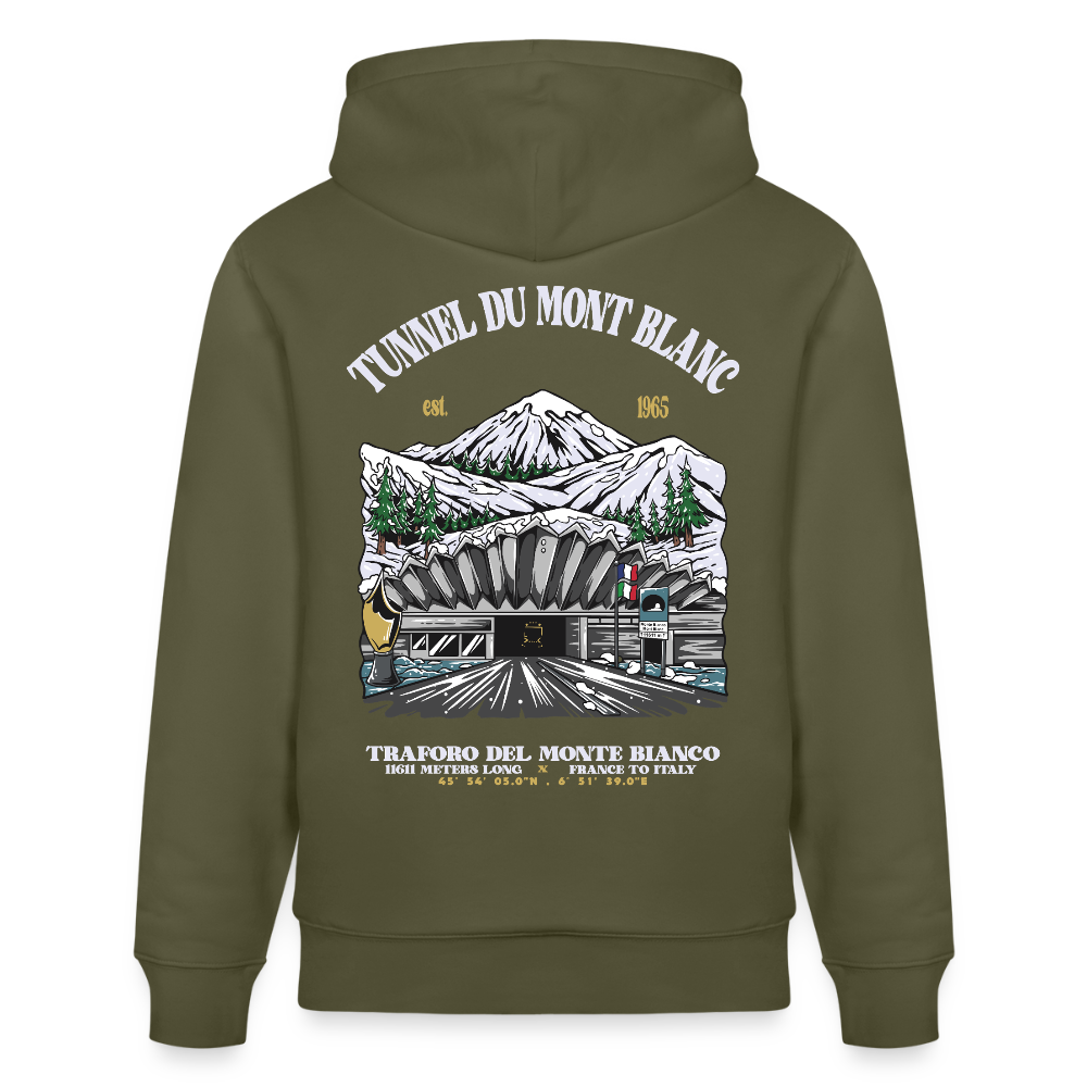 BEYOND MONT BLANC - Hoodie - khaki green